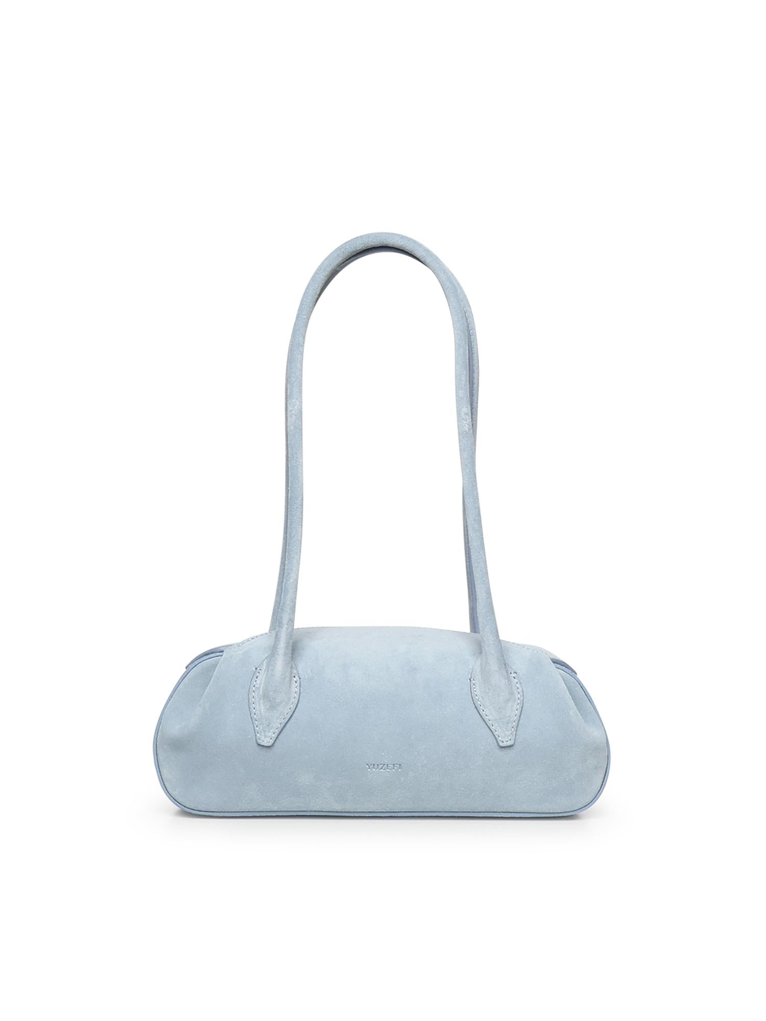 Borsa Oyster Mini in pelle OYSTER SHOULDER BAG MINI SUEDE  YUZEFI 