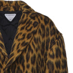 Cappotto animalier in alpaca e lana 845602 V4YP02712 BOTTEGA VENETA 