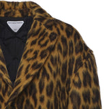 Cappotto animalier in alpaca e lana 845602 V4YP02712 BOTTEGA VENETA 