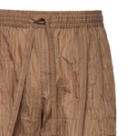 Pantaloni vanity in tessuto rigato froissé GP1N9T FBMFTS8054 DOLCE & GABBANA 