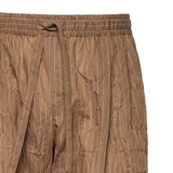 Pantaloni vanity in tessuto rigato froissé GP1N9T FBMFTS8054 DOLCE & GABBANA 