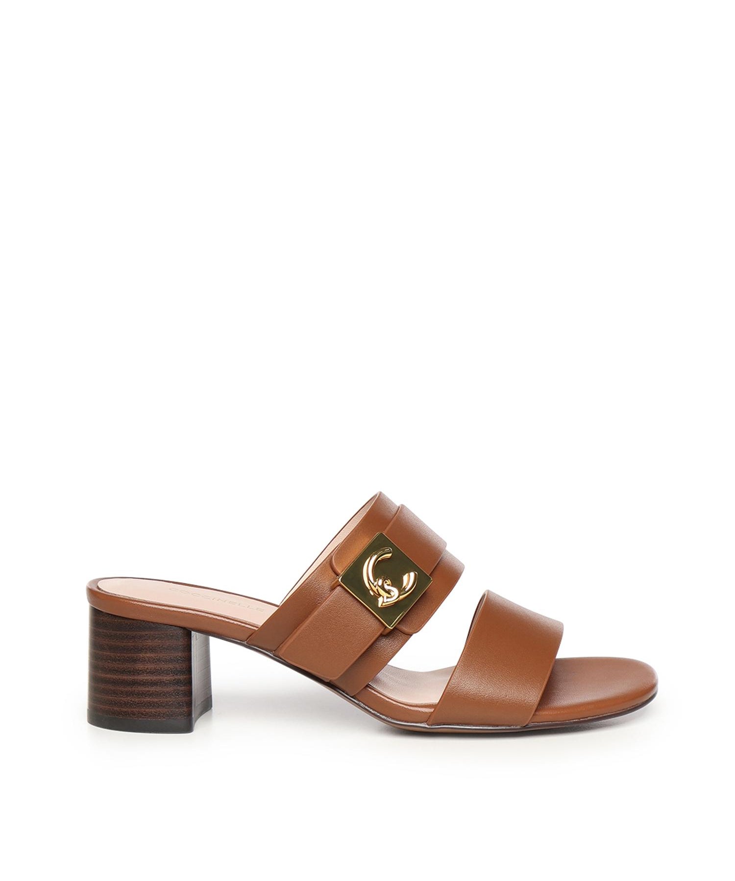 Mules C-Me Lock in pelle E4U7Q170201 W11 COCCINELLE 