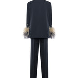 Tailleur Double Blue Suit<BR/> TAILLEUR DOUBLE BLUE THE ARCHIVIA 