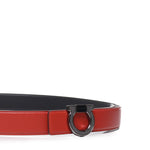 Cintura Gancini in pelle di vitello 670314 771632002 FERRAGAMO 