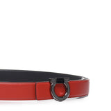 Cintura Gancini in pelle di vitello 670314 771632002 FERRAGAMO 