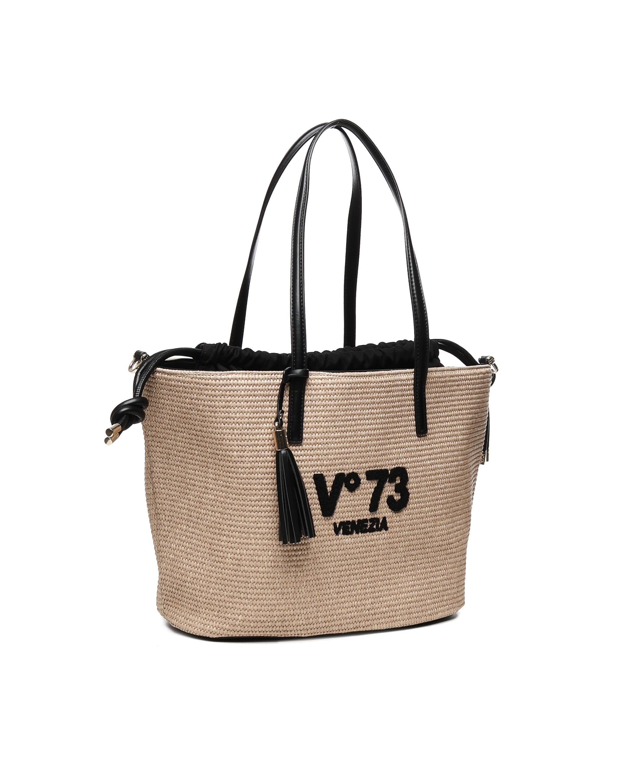 Borsa Tote Inge 73BS8VL01 INGENATURALE/NERO V° 73 