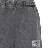 Pantaloni joggers in felpa con logo 105508 A33MK10 PINKO 