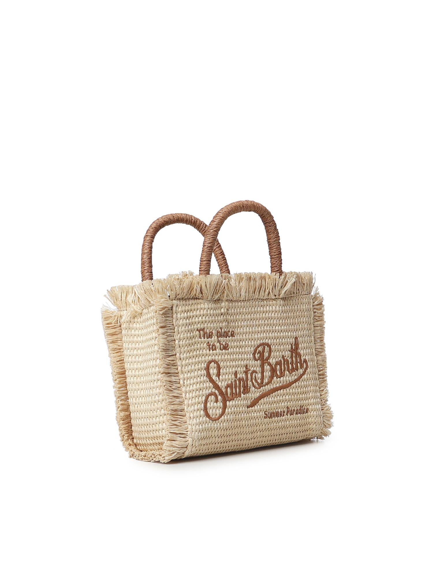Borsa Mini Vanity con logo VAMI009 00368L MC2 SAINT BARTH 