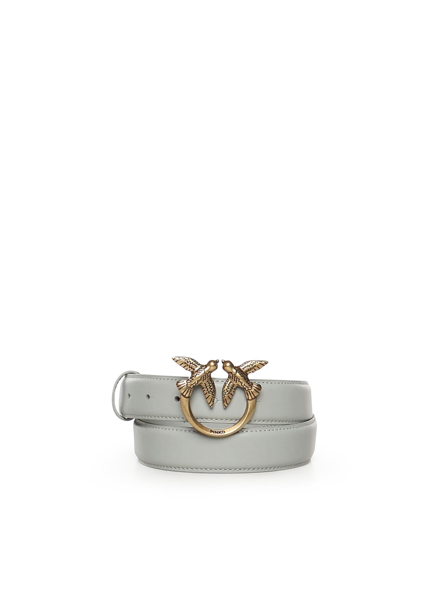 Cintura Love Birds in pelle 100125 A0F1K32Q PINKO 