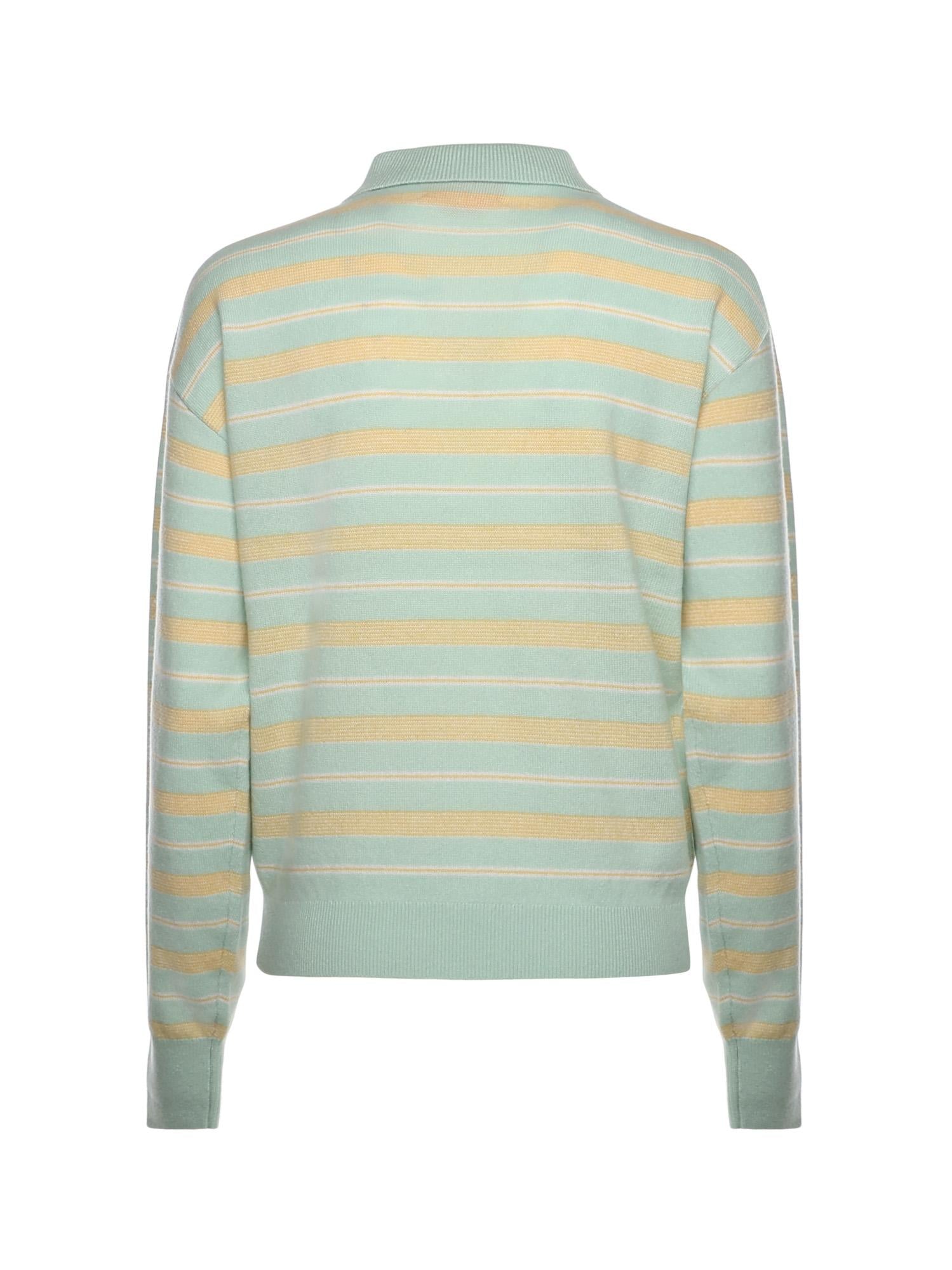 Polo Collegiate Stripe in cashmere W38510JL SEAGLASS COMBO GUEST IN RESIDENCE 