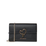 Borsa a tracolla con logo JC4327PP1OLQ0 000 LOVE MOSCHINO 