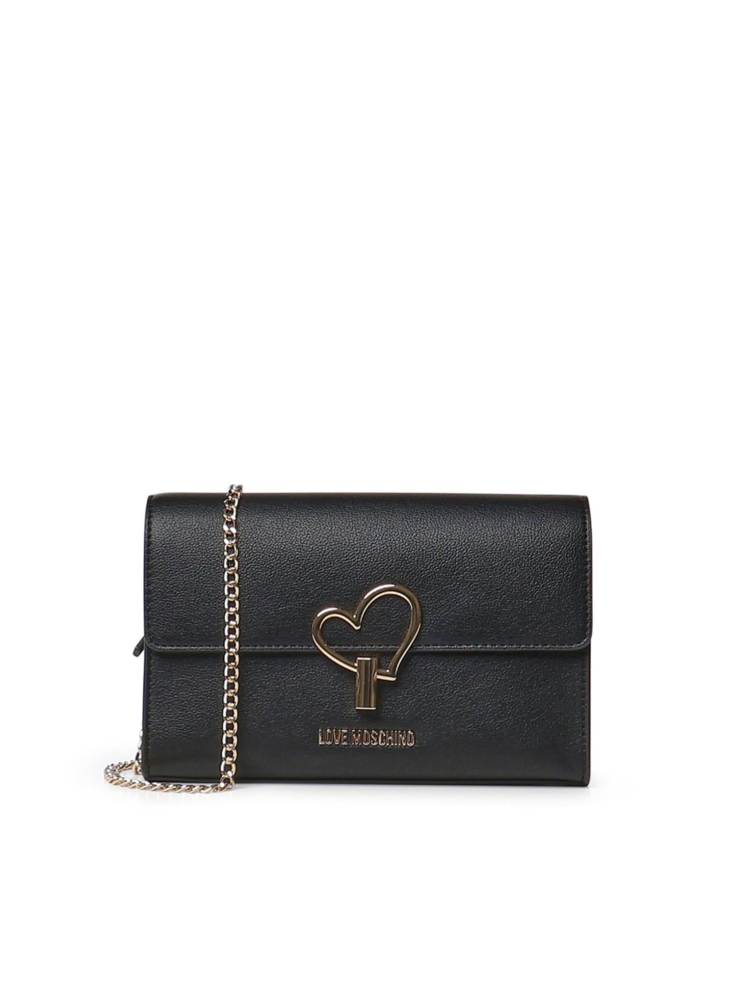 Borsa a tracolla con logo JC4327PP1OLQ0 000 LOVE MOSCHINO 