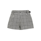 Skort in pied-de-poule<BR/> PF25111SK BW SELF-PORTRAIT 