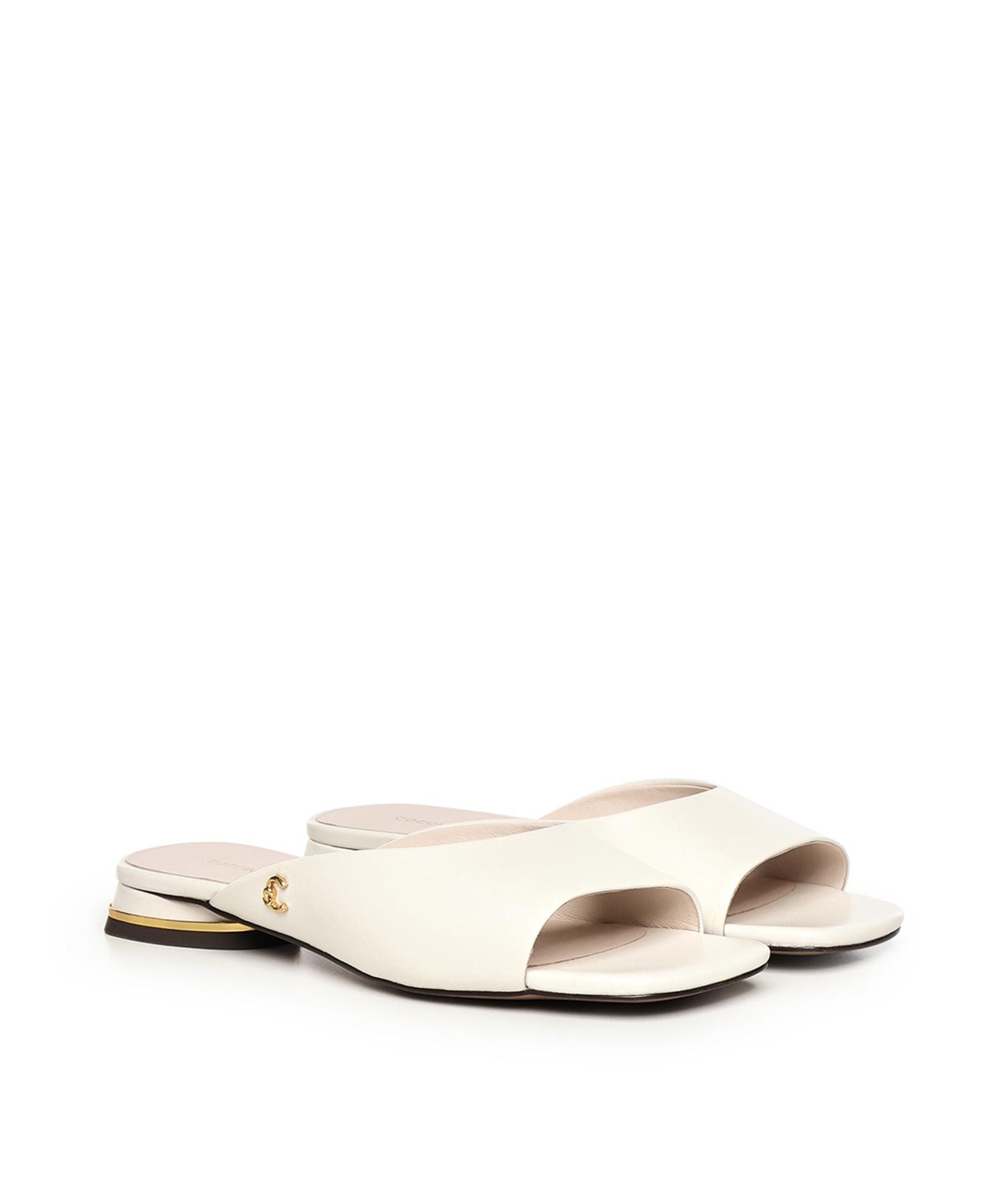 Sandali bassi in pelle E4U1L170201 N17 COCCINELLE 