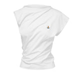 Top Hebo in cotone 1504000A J001MA401 VIVIENNE WESTWOOD 