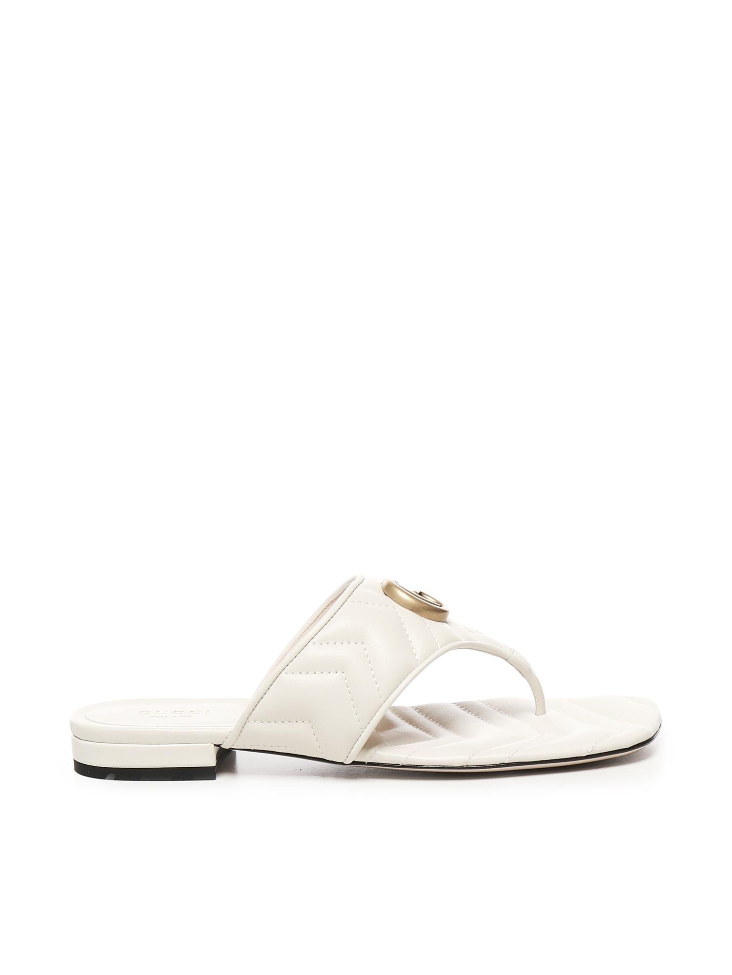 Infradito con logo 776948 BKO609049 GUCCI 