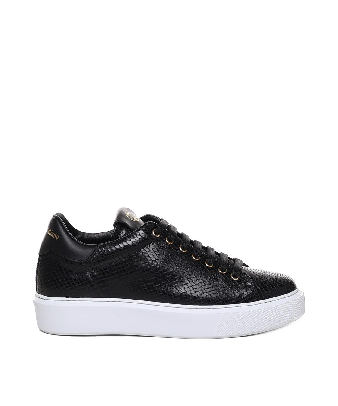 Sneakers in stampa pitone FIRE 3 PYTHONBLACK GIULIANO GALIANO 