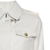 Shirt jacket in drill di cotone NAW0452317SYCZ B004 FAY 