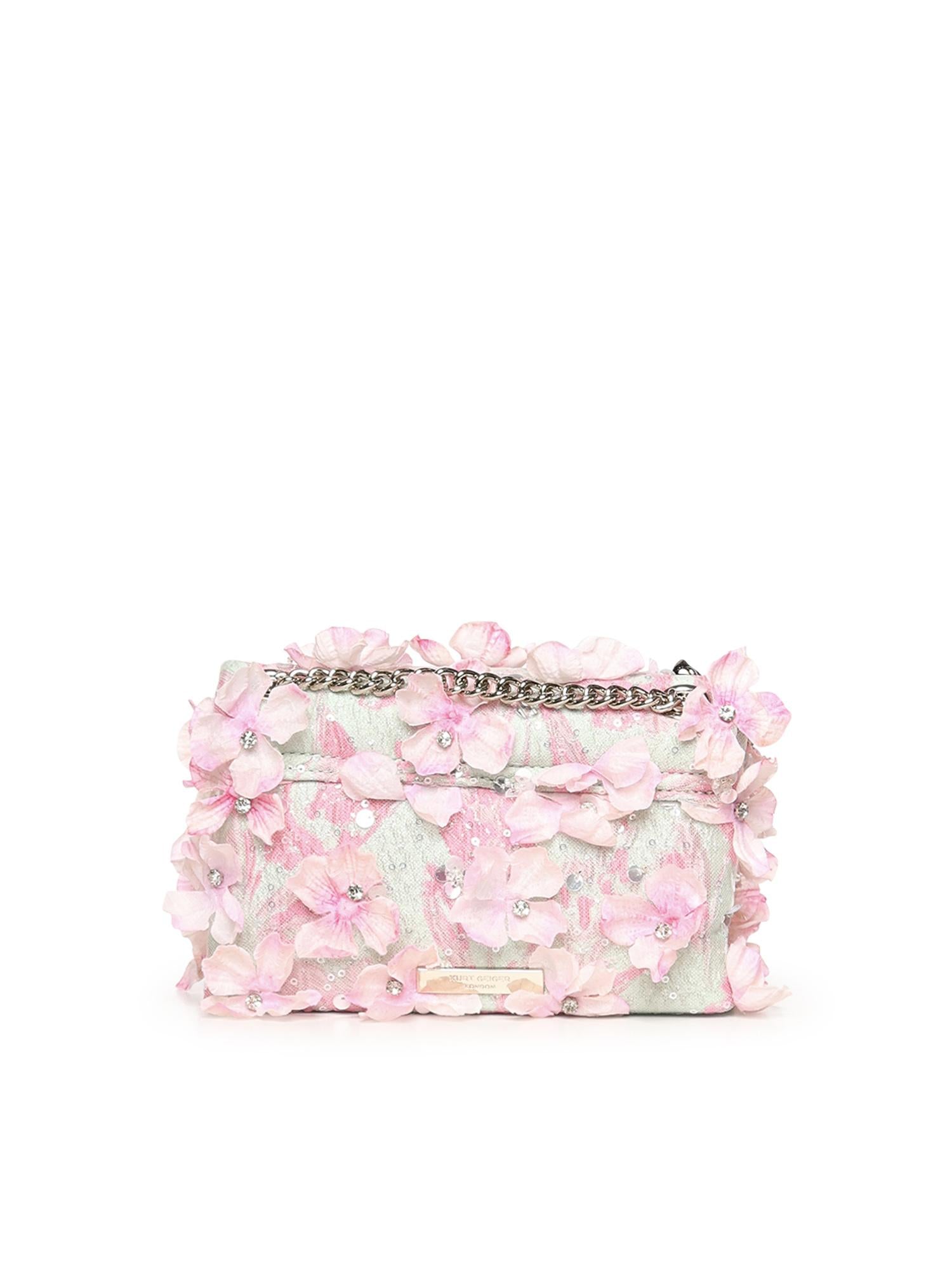 Mini bag Kensington Flowers 5582073069 PALE GREEN KURT GEIGER 