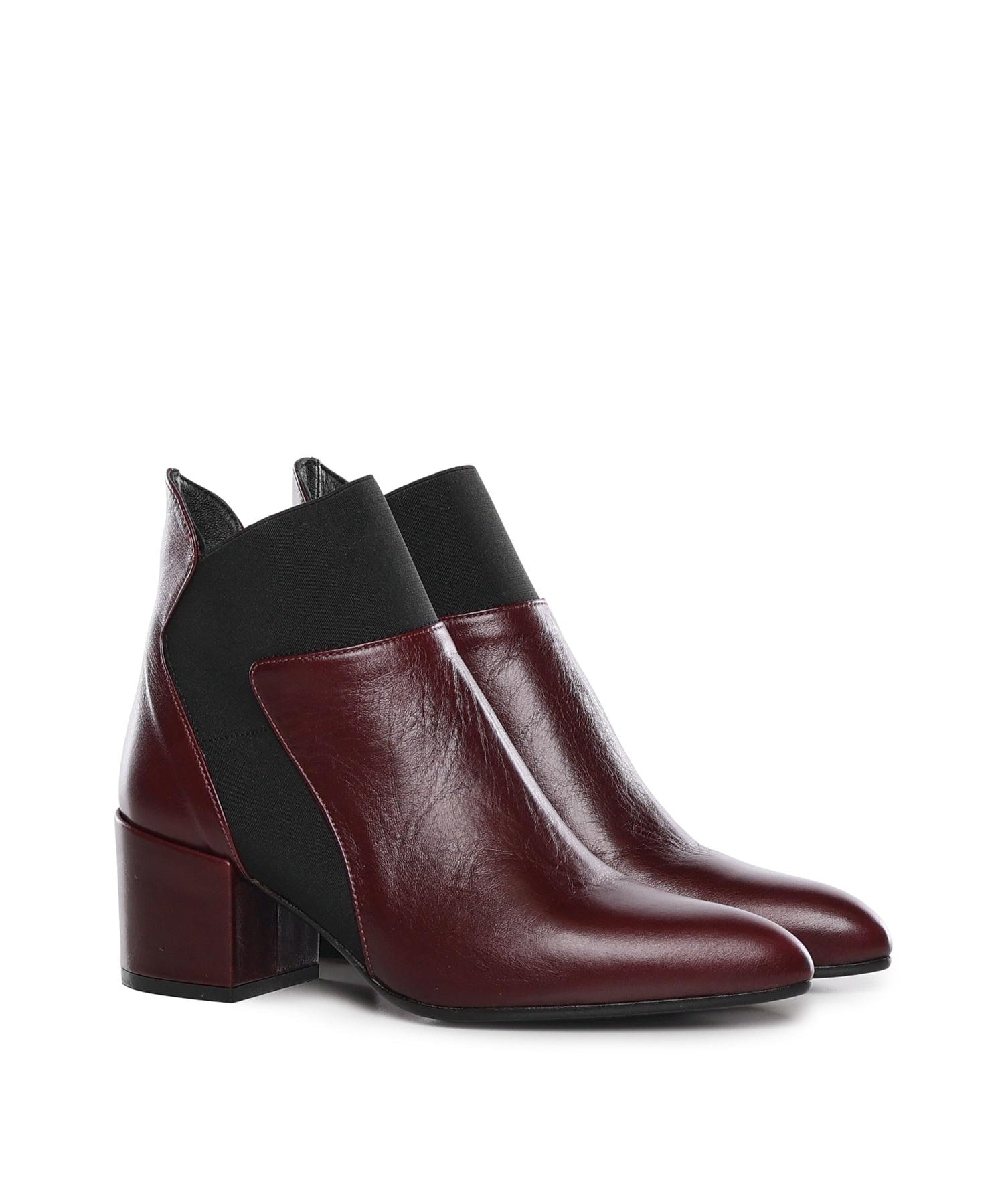 Stivaletto in pelle C41 BORDEAUX UAU 