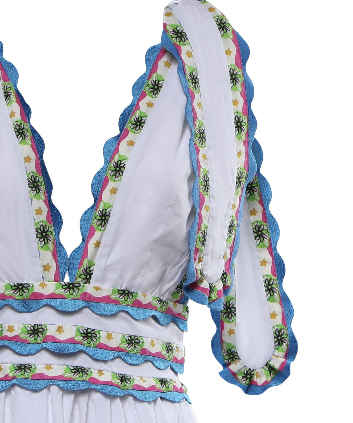 Abito midi Chelilli in cotone SS26CBD09A  CELIA B 