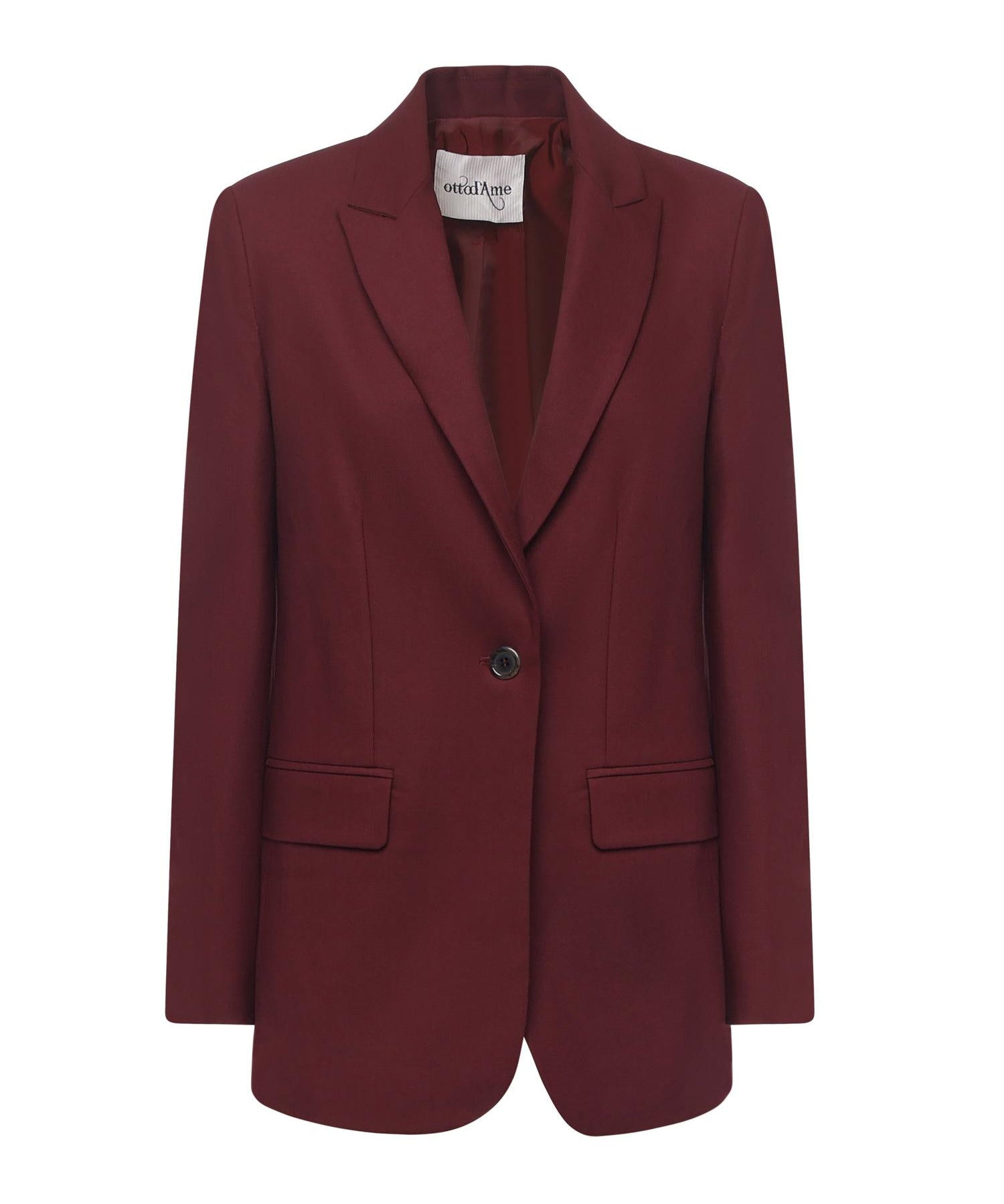 Blazer in misto lana DG6174 ROUGE NOIRE OTTOD'AME 