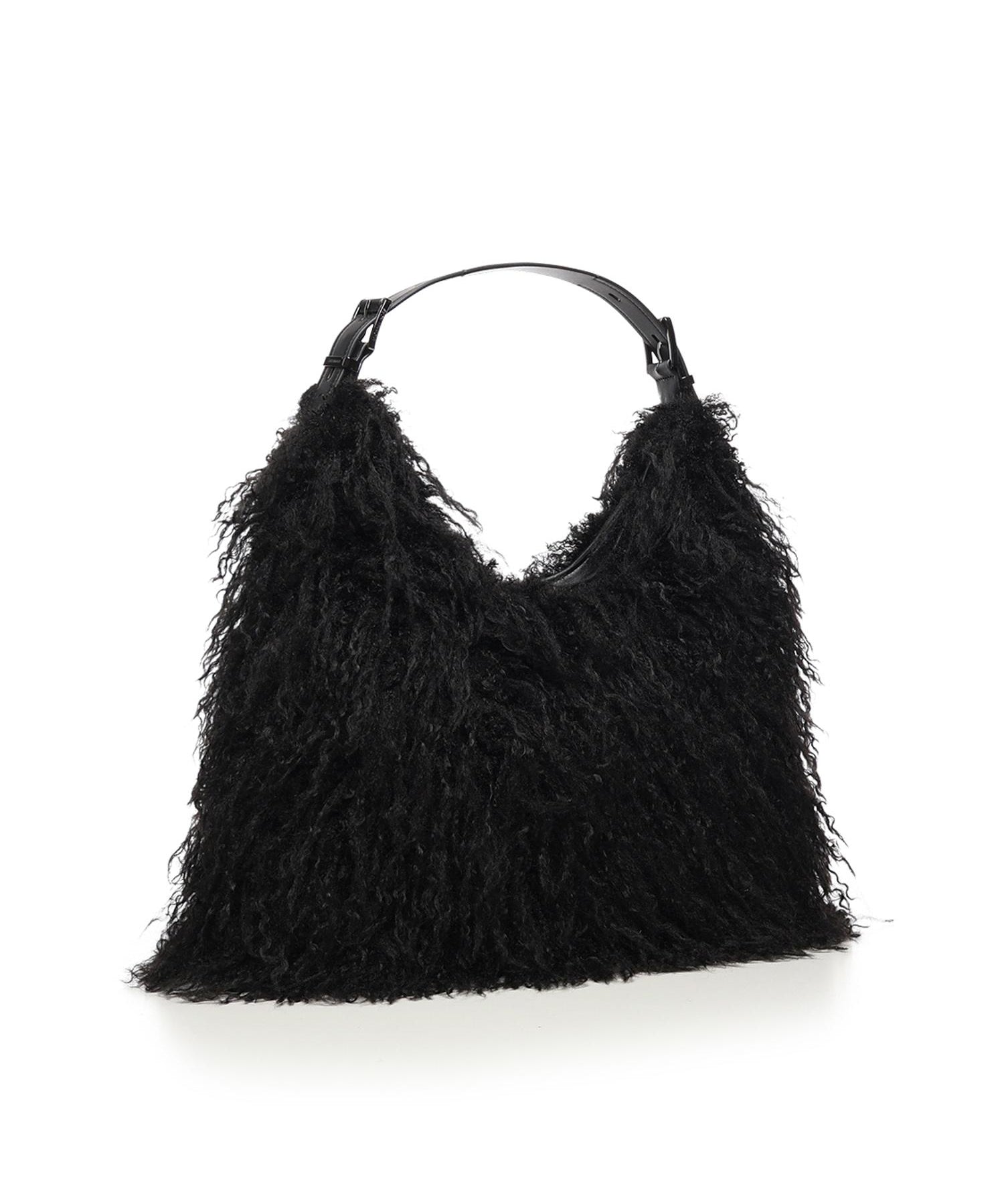 Borsa a spalla Nolita in shearling 30F5UY5H7F 001 MICHAEL MICHAEL KORS 