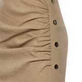 Abito longuette in lino 106521 A34ID41 PINKO 