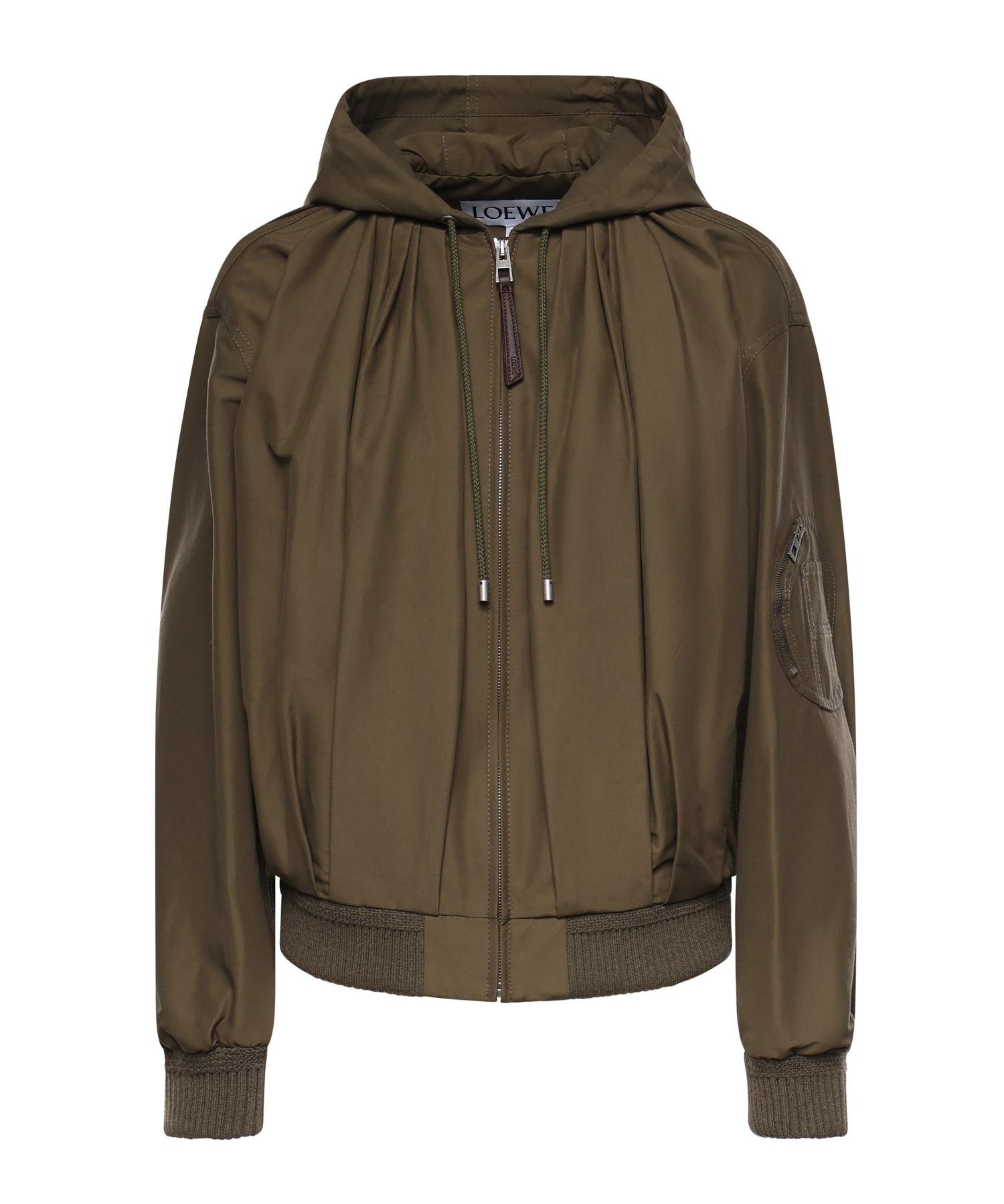 Giacca con cappuccio in misto cotone S359Y02XFA 4160 LOEWE 