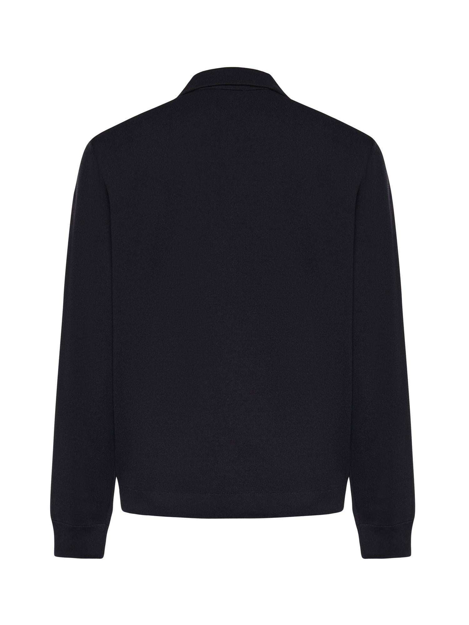 Overshirt in maglia di viscosa con logo JAPM 026B AUTRY 