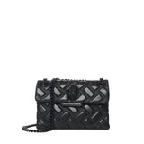 Mini bag Kensington Drench in pelle 7376600109 BLACK KURT GEIGER 