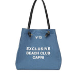 Borsa shooping Beach Club 73BS92701 BEACH CLUBDENIM/NERO V° 73 