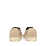 Espadrillas in pelle scamosciata velour EM005854 AF23967U6092 EMPORIO ARMANI 