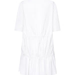 Abito t-shirt arricciato AA9R2659T611B 000 ALAIA 