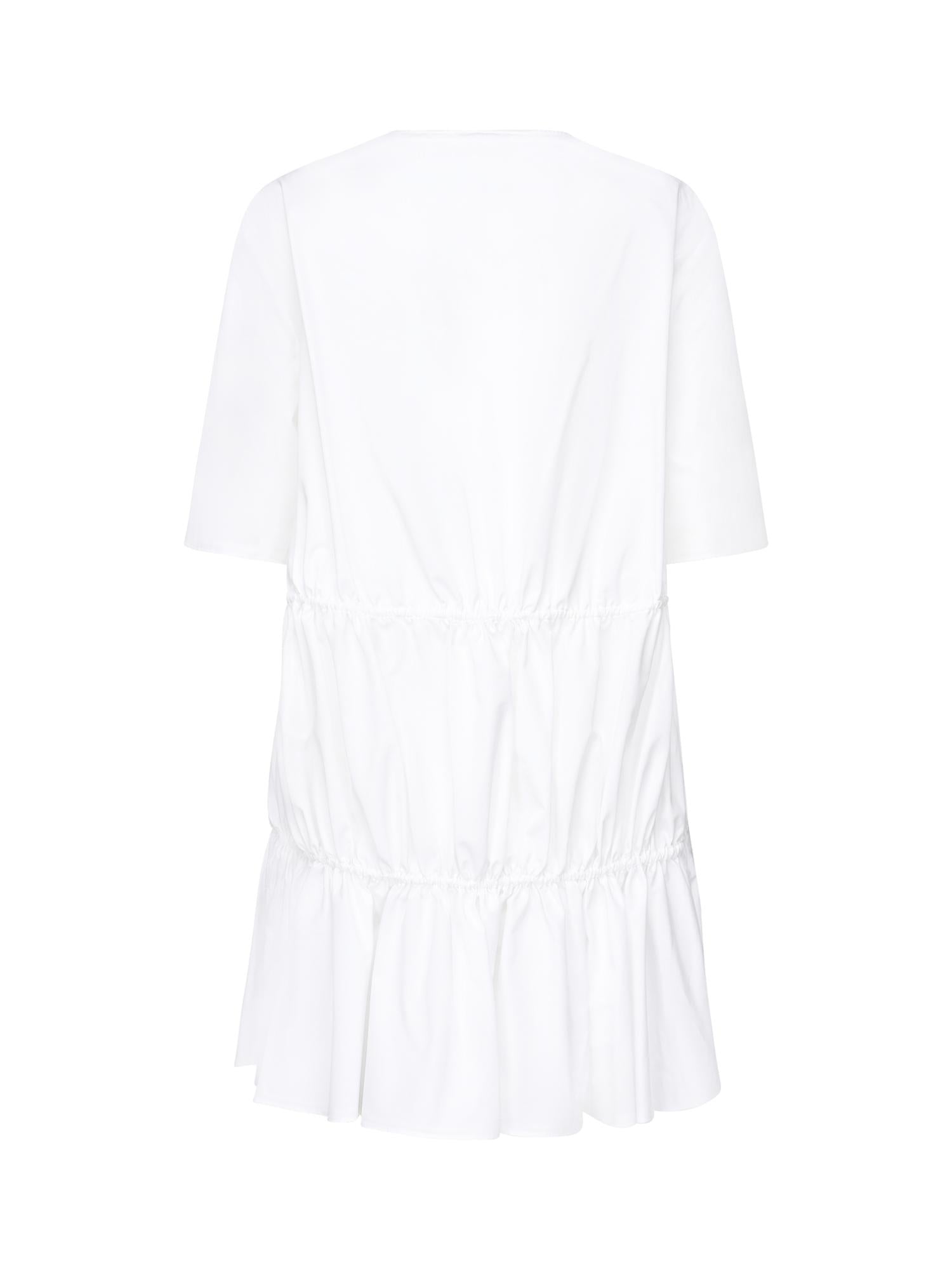 Abito t-shirt arricciato AA9R2659T611B 000 ALAIA 