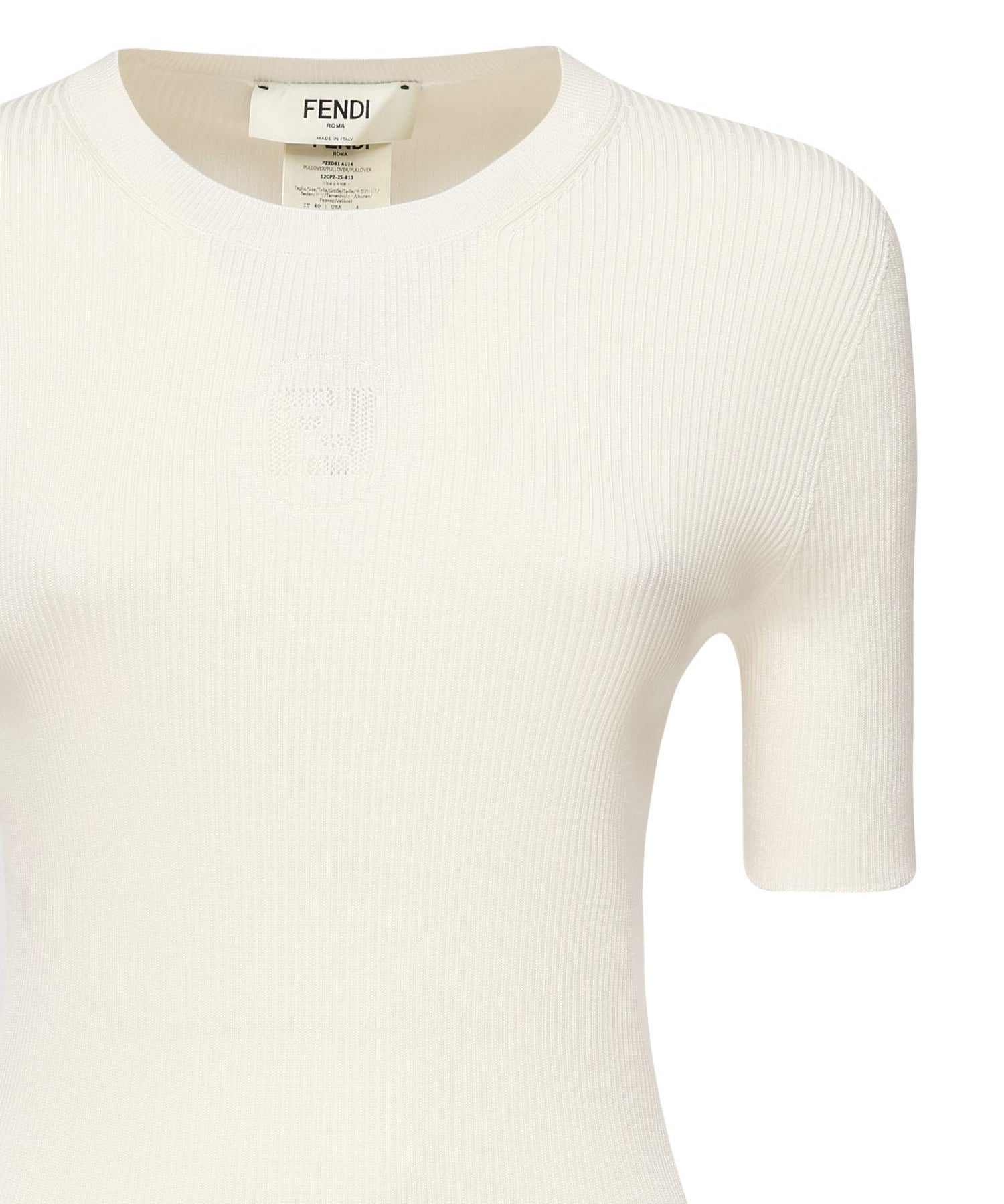 Maglia in seta e cotone FZXD61 AUI4F08QQ FENDI 