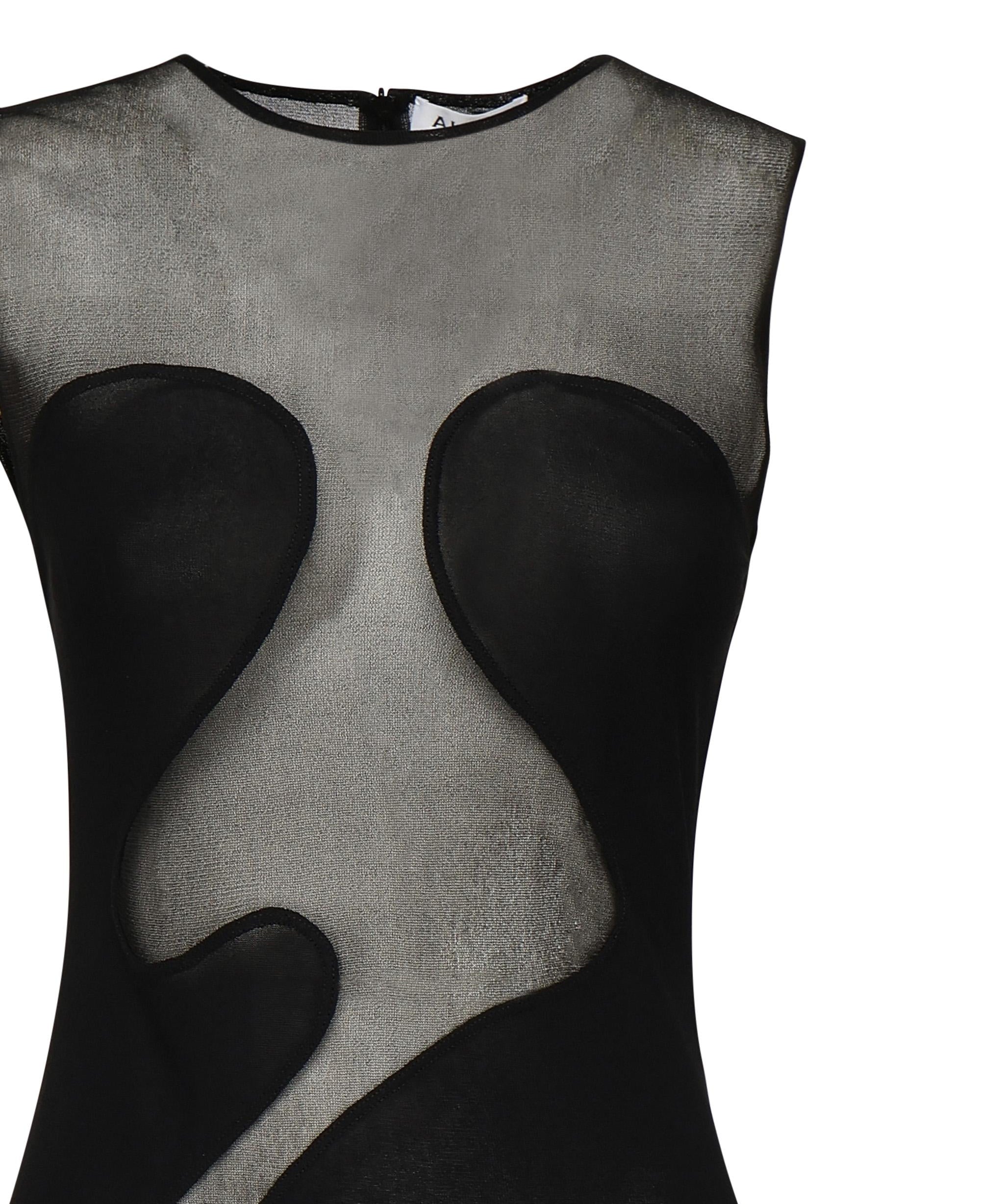 ABITO SAGOMATO BODY CONSCIOUS IN MAGLIA AA9R2654K061A 995 ALAIA 