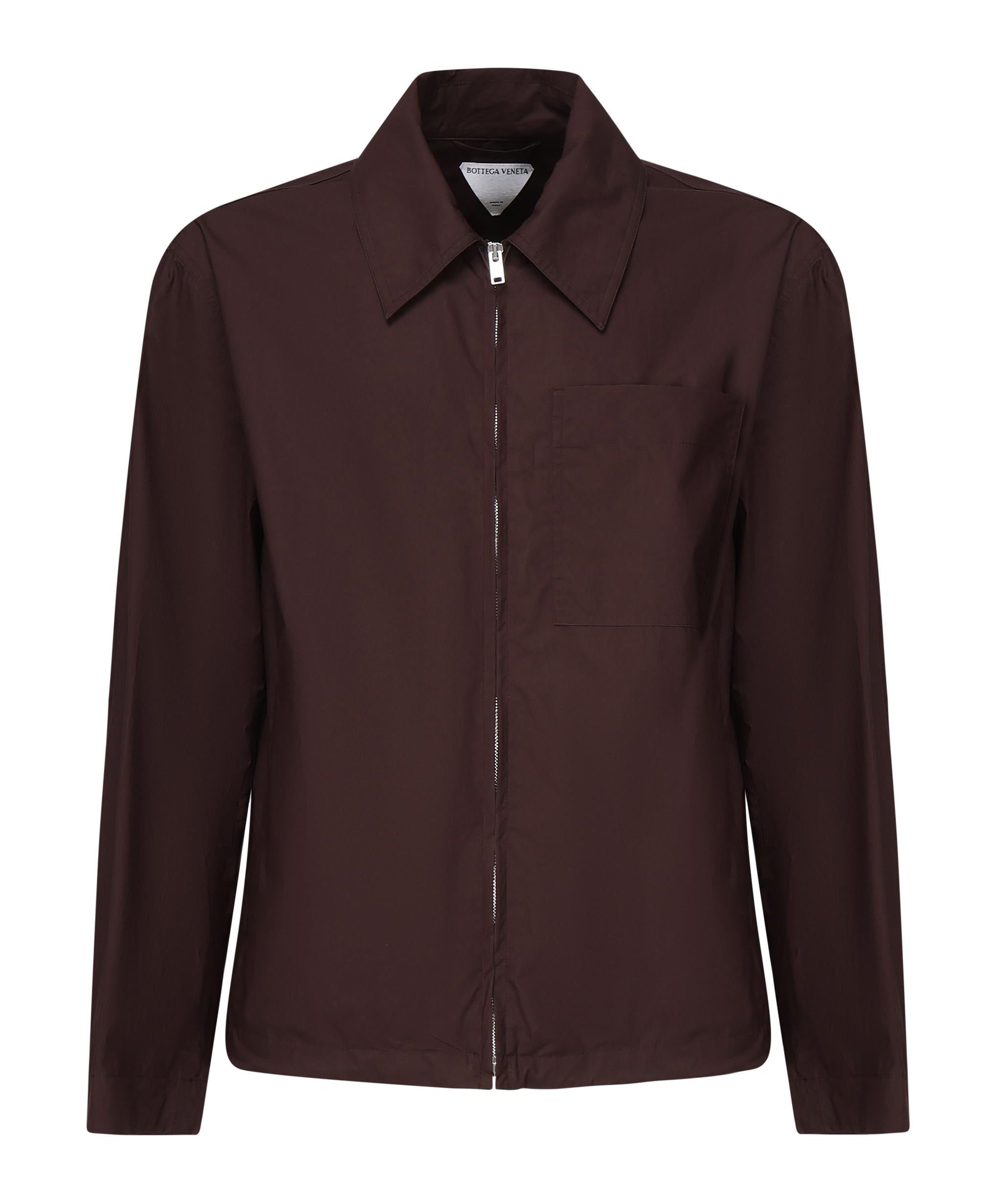 Giacca in popeline di cotone 826331 V5D206840 BOTTEGA VENETA 