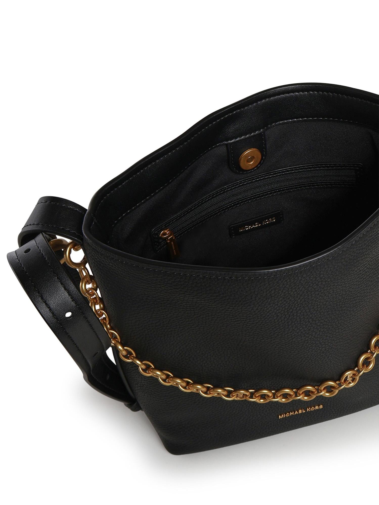 Borsa tote a secchiello Nolita in pelle 30T6AUEM5L 001 MICHAEL MICHAEL KORS 