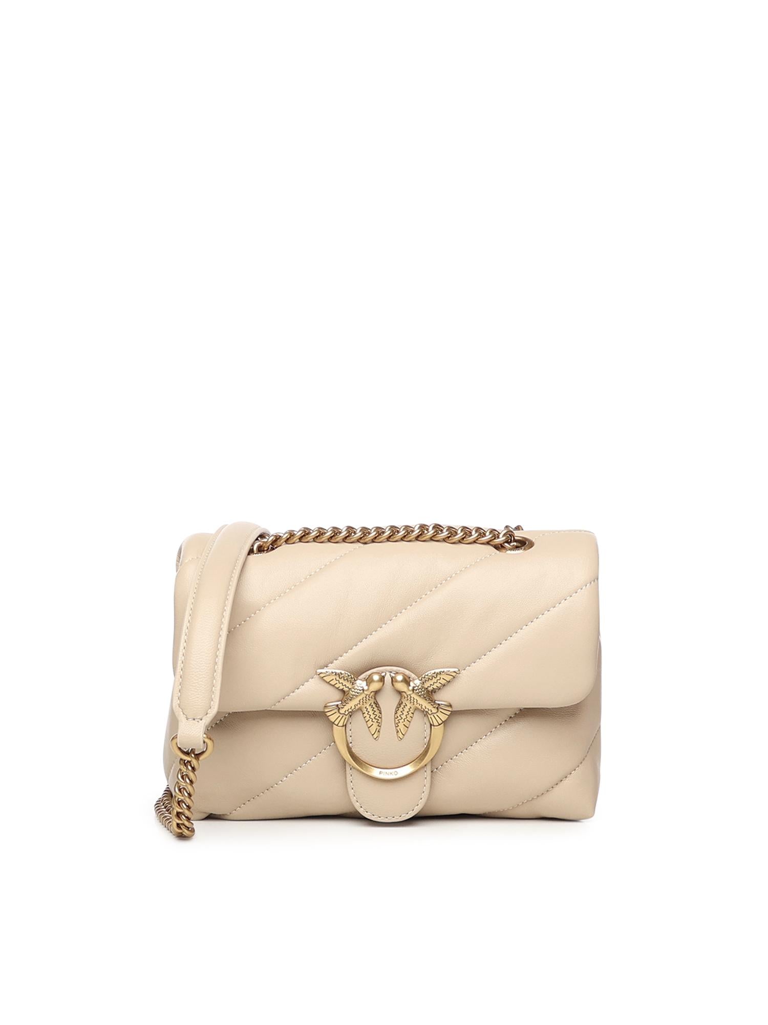 Borsa piccola a tracolla Love Bag Puff Maxi Quilt 100039 A0F2C50Q PINKO 