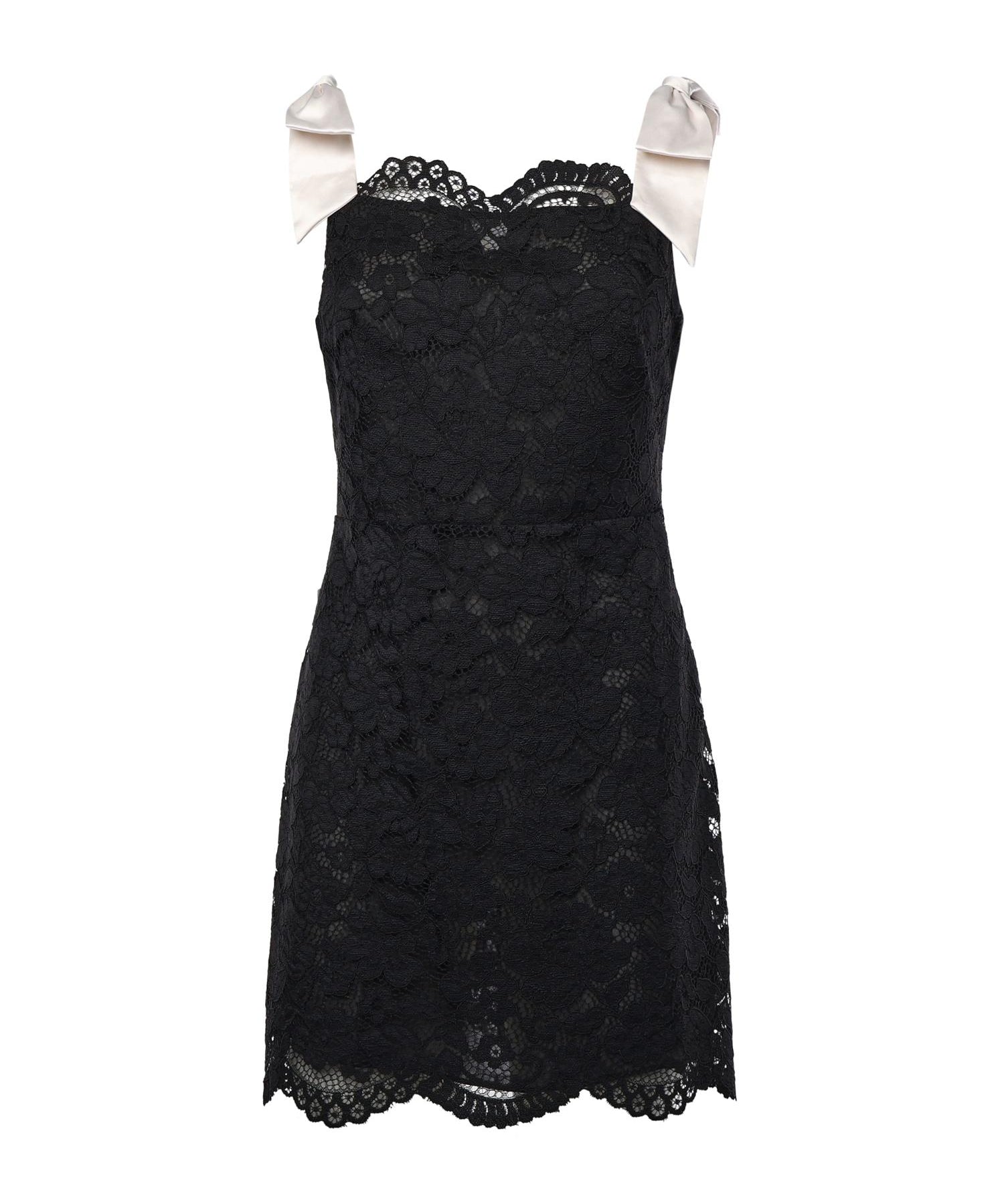 Mini abito Lakeside in pizzo CD4101 BLACK FOR LOVE & LEMONS 