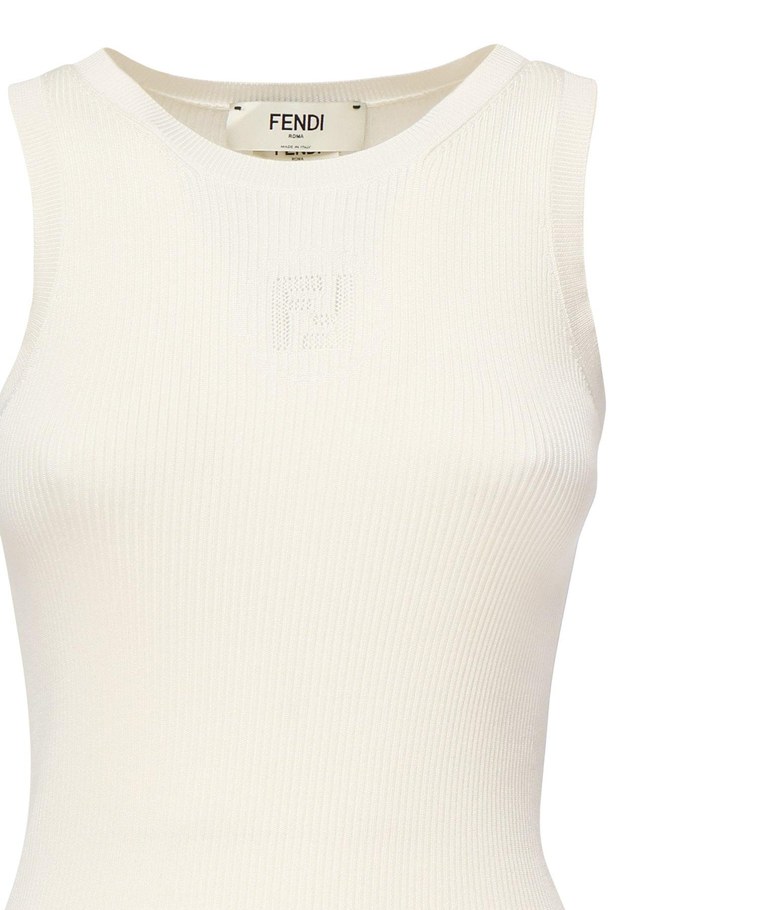 Top in seta e cotone FZXD56 AUI4F08QQ FENDI 