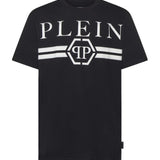 T-shirt con stampa logo FAECMTK8458 PJY002N02 PHILIPP PLEIN 