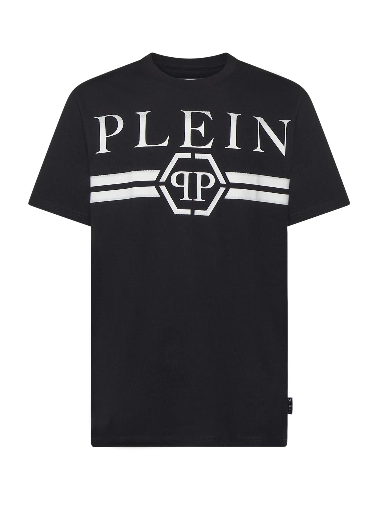 T-shirt con stampa logo FAECMTK8458 PJY002N02 PHILIPP PLEIN 
