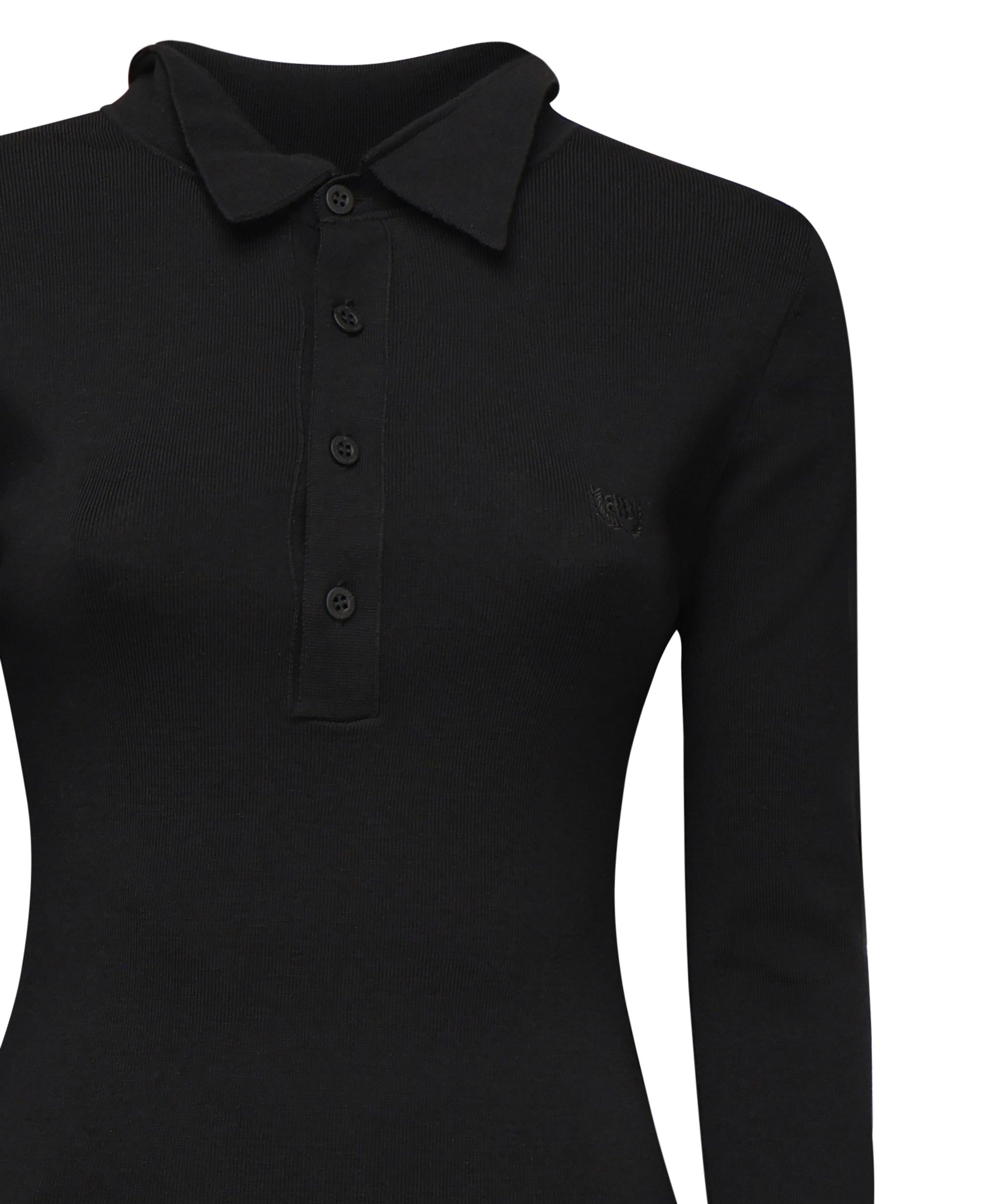 Polo a maniche lunghe 813088 T17221000 BALENCIAGA 
