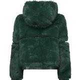 Pelliccia penny con cappuccio 73C19EX02 PENNYVERDE V° 73 