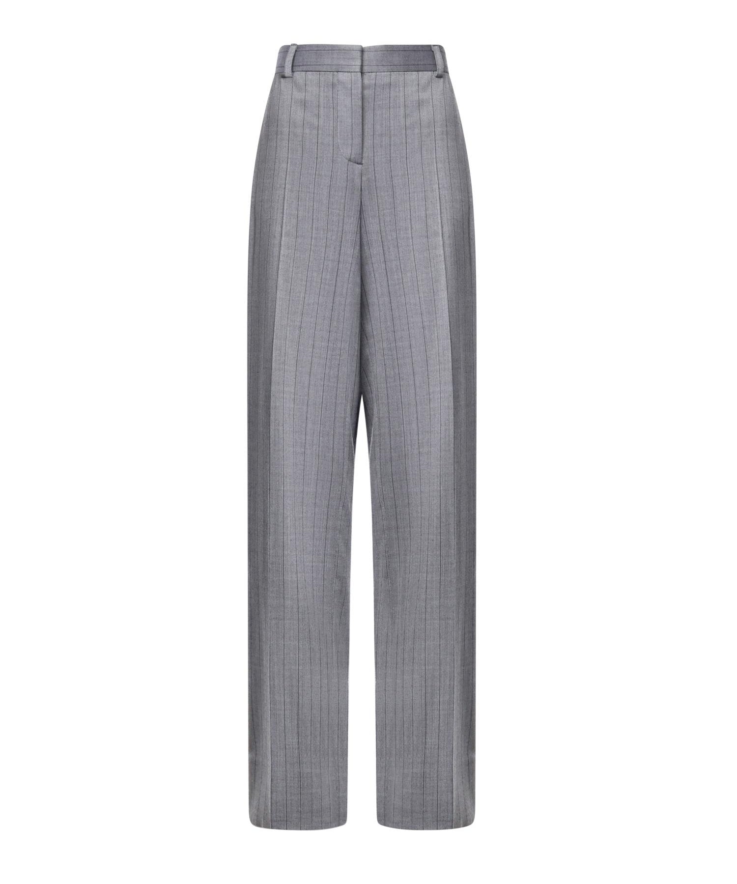 Pantaloni Plissettati Gessati<BR/> 640302 3GR6501202 STELLA McCARTNEY 