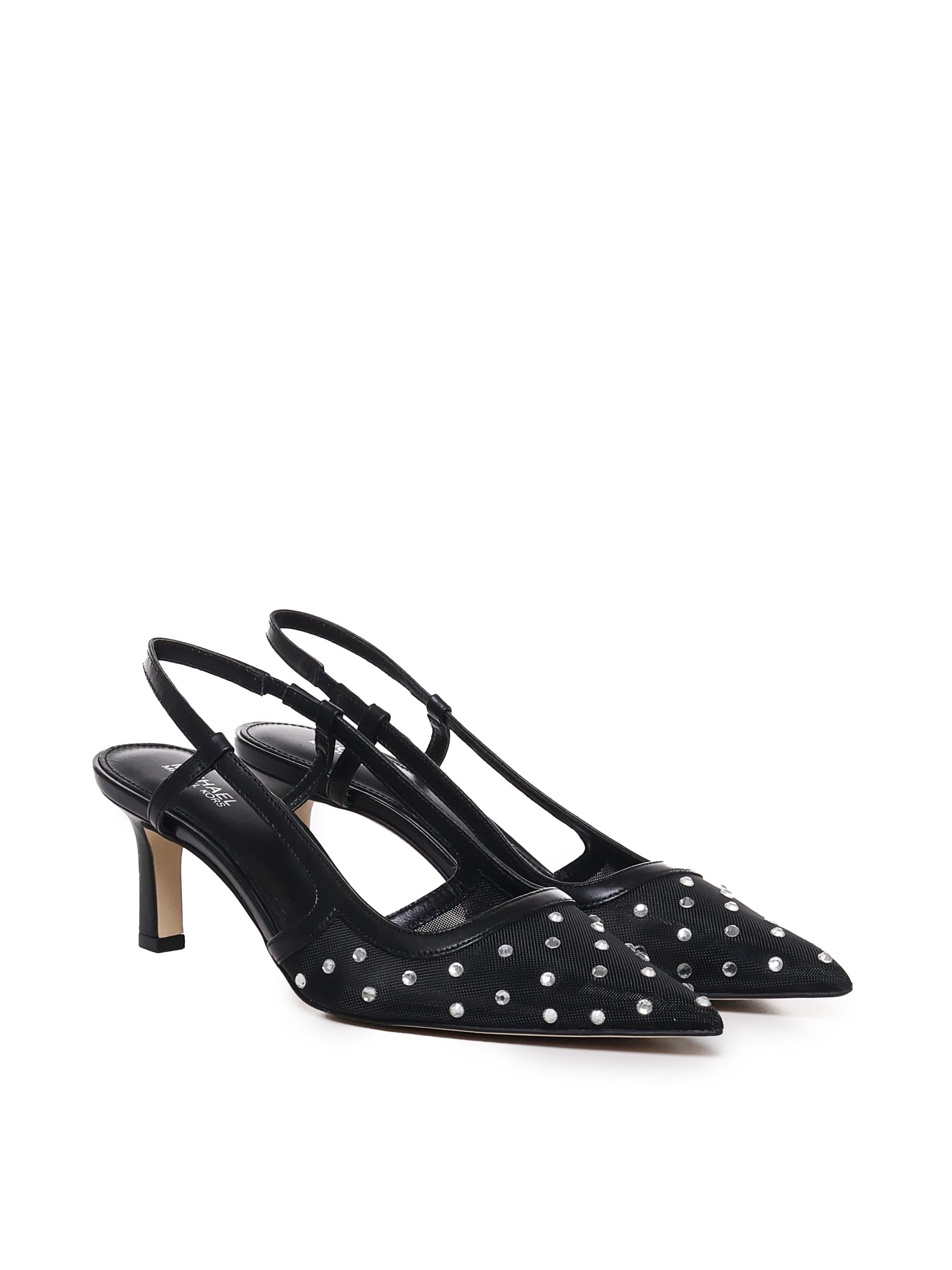Slingback Alora in nylon 40T4AOMS1D 001 MICHAEL MICHAEL KORS 