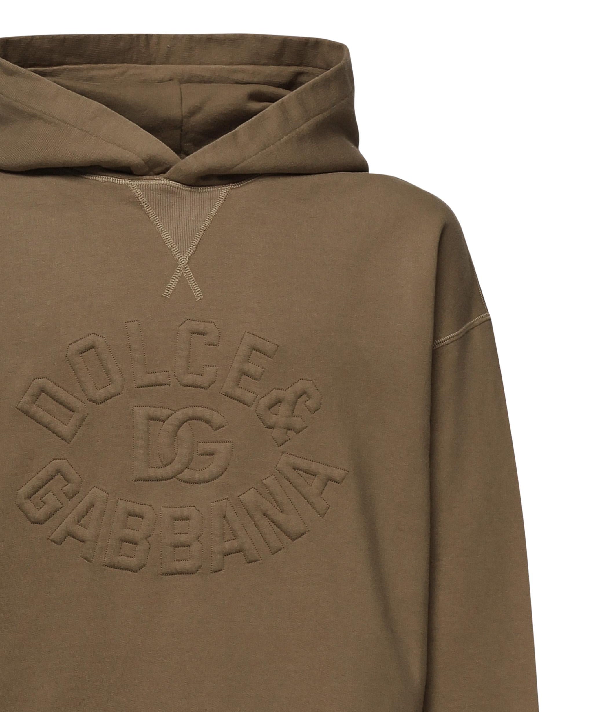 Felpa con cappuccio ricamo logo G9BNLZ G7O2PM0672 DOLCE & GABBANA 