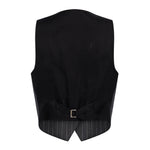Gilet in fresco di lana gessato DJ860 ES0080D903 DONDUP 